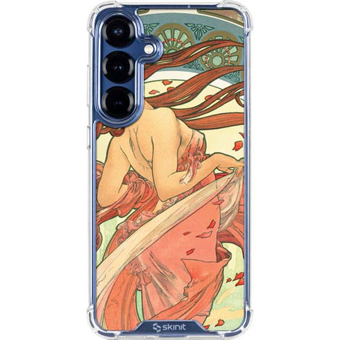 The Arts: Dance by Mucha Galaxy S25 Clear Case